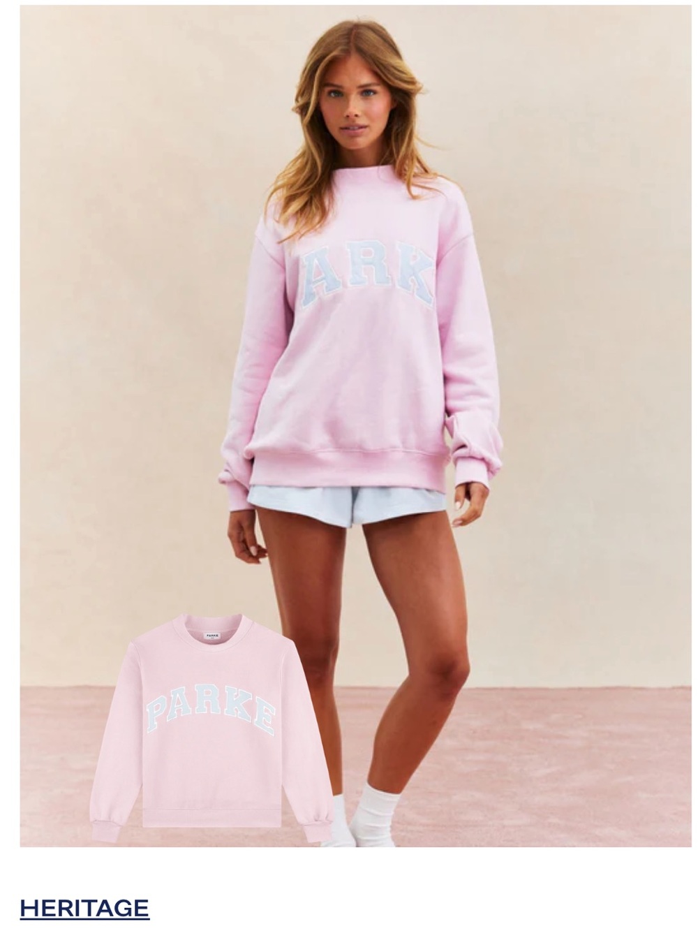 ⚡️SALE!🧁PARKE CUPCAKE🧁2026 BIRTHDAY Collection! Mockneck Sweatshirt! Size S/M!